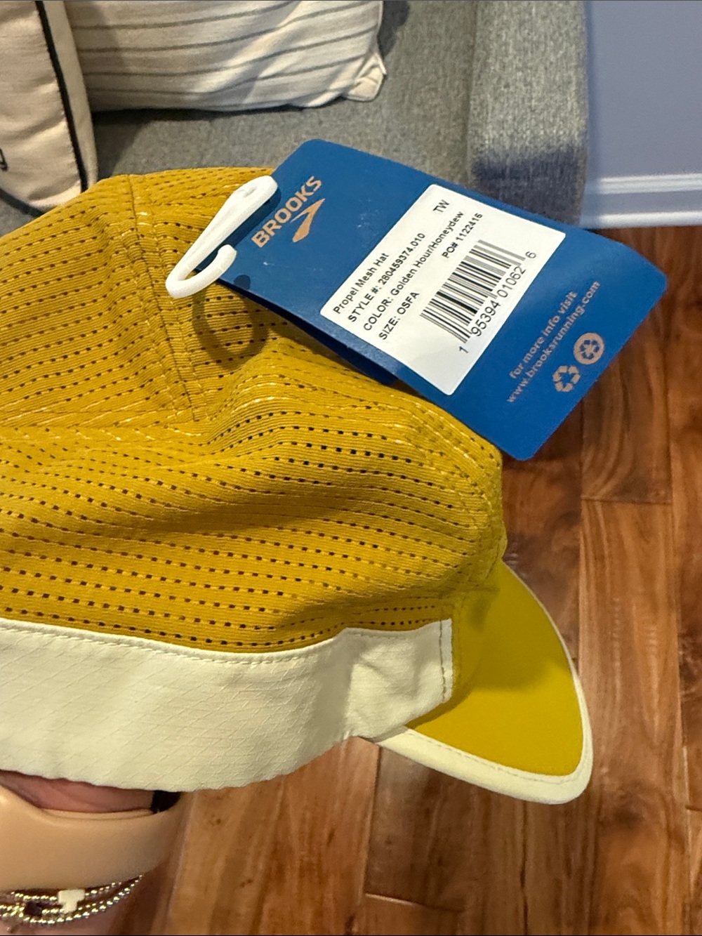 Brooks Propel mesh hat, Performance Running Cap, NWT - Picture 9 of 10